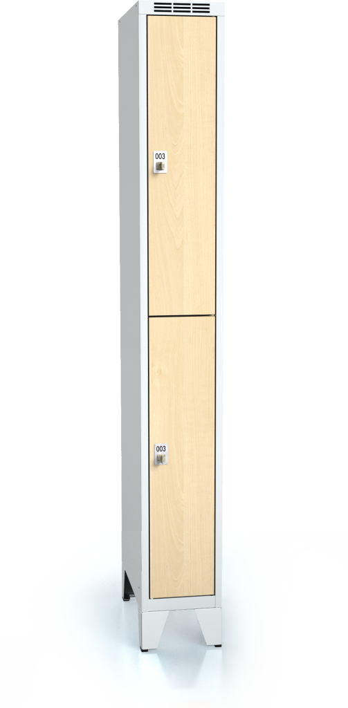 Divided cloakroom locker ALDERA with feet 1920 x 250 x 500